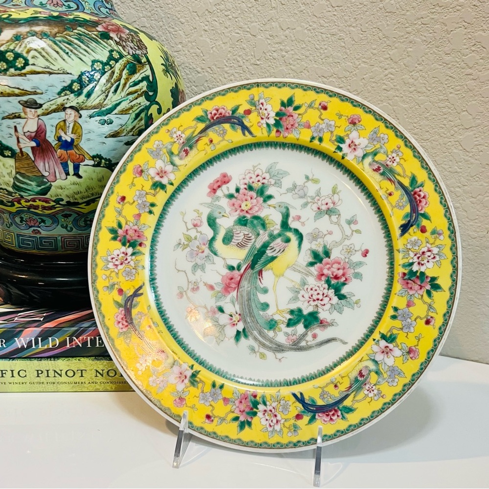 Vintage Black Knight Phoenix plate